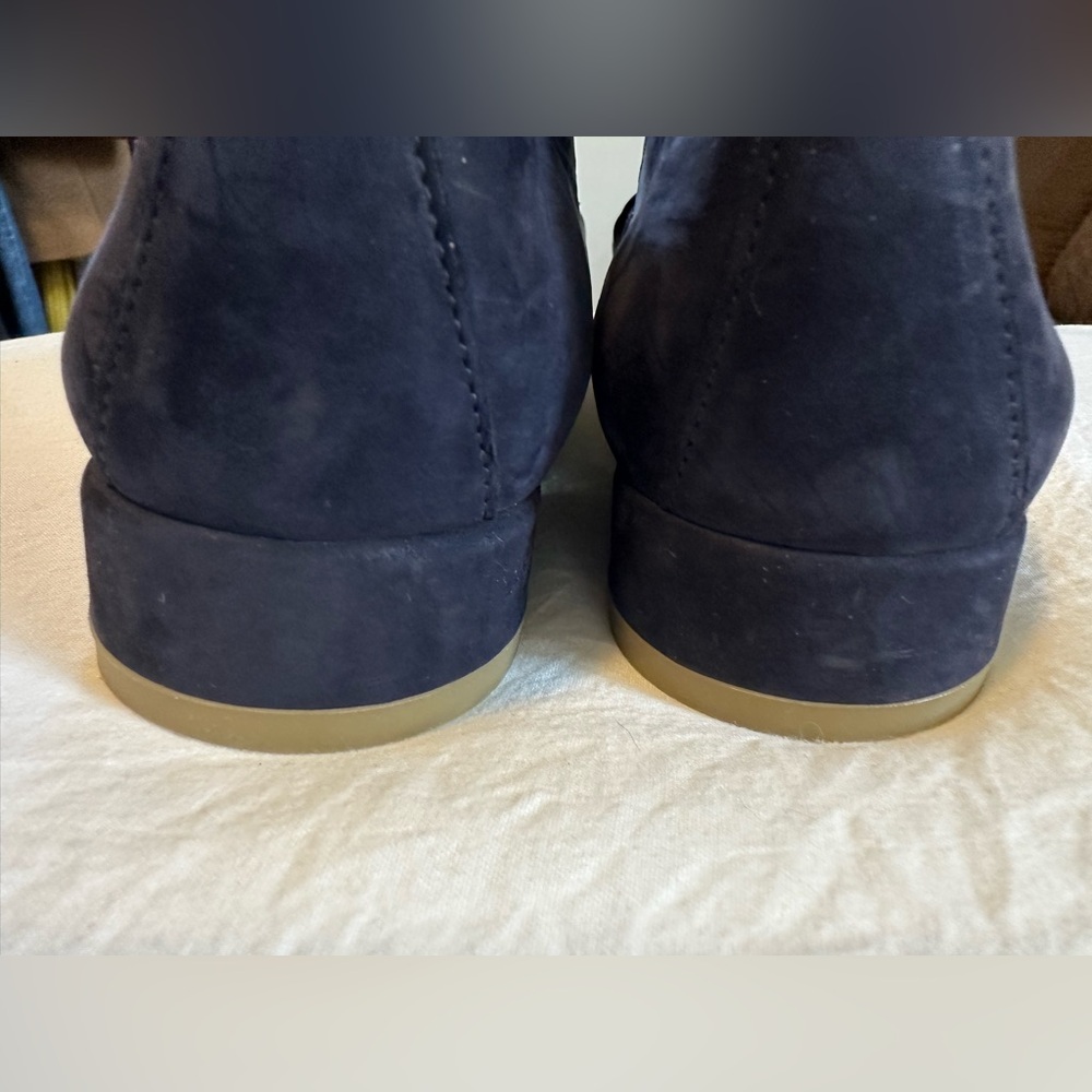Paul Green Rimona Women’s Sapphire Blue Suede Loafers Soft Sole Size 7.5 (UK 5) - Picture 5 of 8